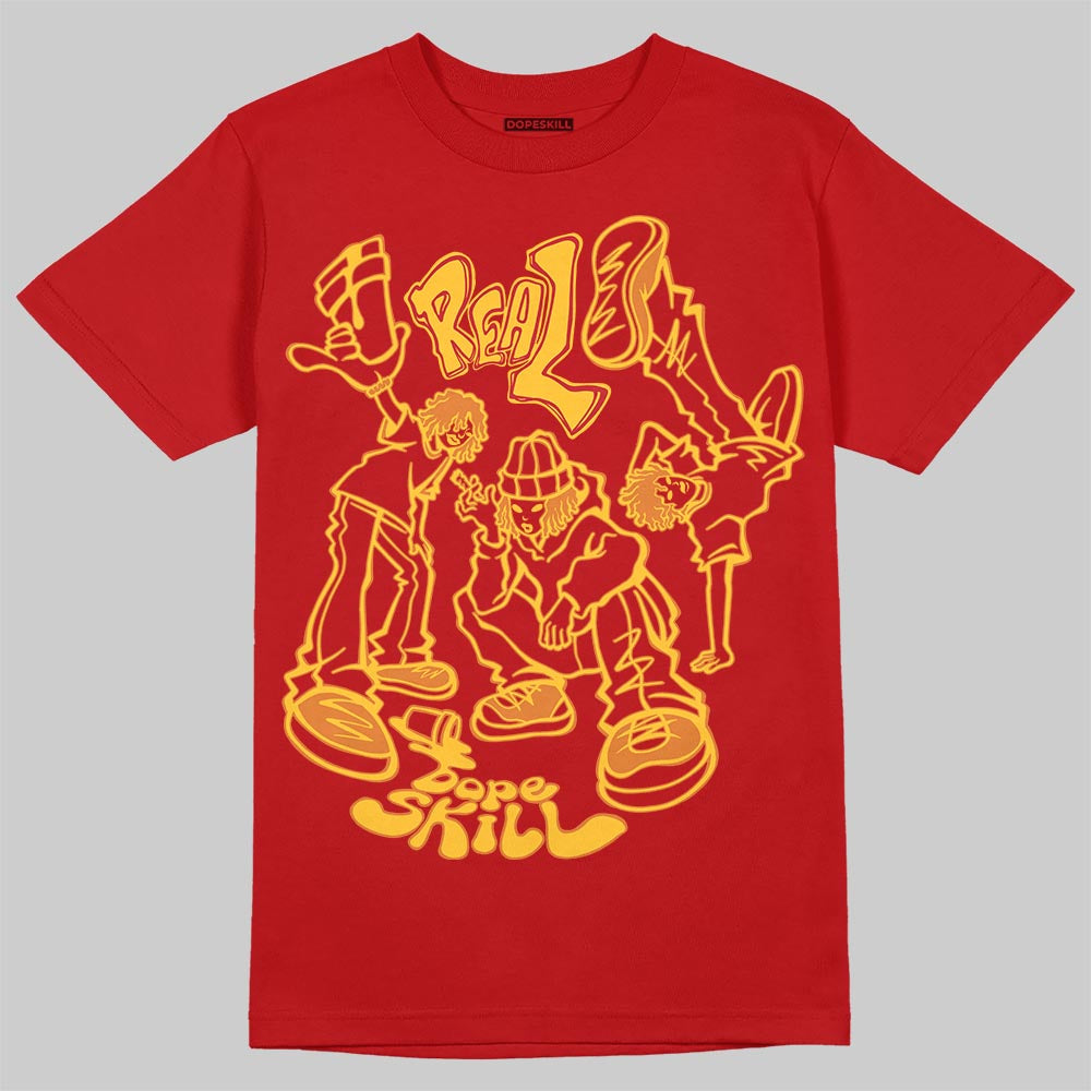 Jordan 14 Retro Ferrari (2025) DopeSkill T-Shirt Real Y2K Players Graphic Streetwear - Red