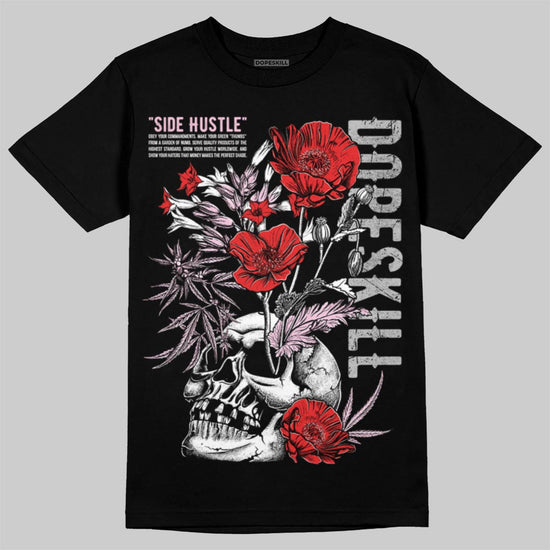 Awake NY x Air Jordan 5 Arctic Pink DopeSkill T-Shirt Side Hustle Graphic Streetwear - Black