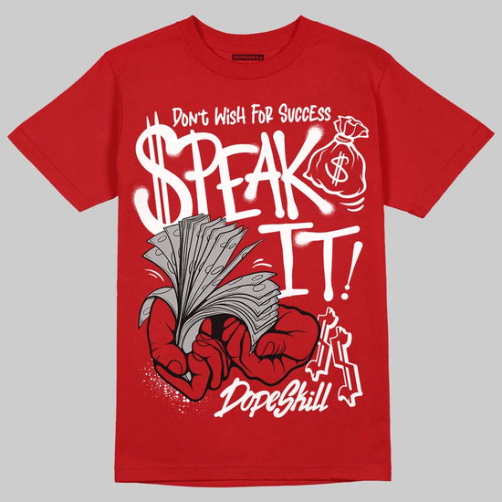 Jordan 13 Retro OG Chicago (2026) DopeSkill T-Shirt Speak It Graphic Streetwear - red