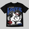 Jordan 4 “Rare Air” DopeSkill T-Shirt Real Ones Choose Loyalty Graphic Streetwear - Black