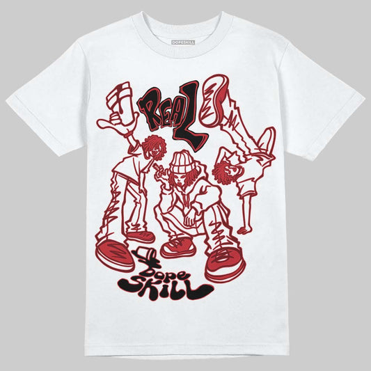 Jordan 14 Retro Ferrari (2025) DopeSkill T-Shirt Real Y2K Players Graphic Streetwear - White 