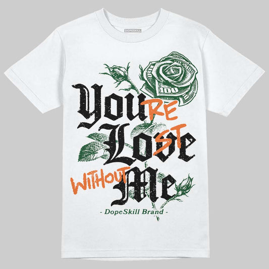 SoleFly x Air Jordan 3 “Fruits Of Our Labor” DopeSkill T-Shirt You’re Lost Without Me Graphic Streetwear - White