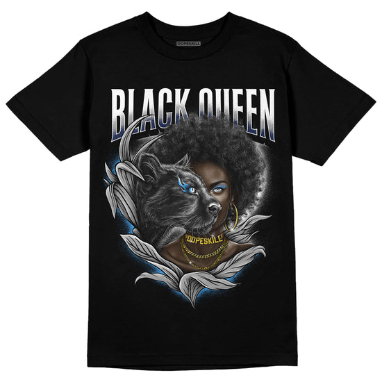 Jordan 3 "Midnight Navy" DopeSkill T-Shirt New Black Queen Graphic Streetwear - Black