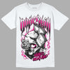 Jordan 1 Low GS “Fierce Pink” Dopeskill T-Shirt Money On My Mind Graphic Streetwear - White