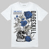 Jordan 1 Low Travis Scott x Fragment DopeSkill T-Shirt Side Hustle Graphic Streetwear - White