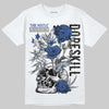 Awake NY x Jordan 5 Retro 'Black Racer Blue' DopeSkill T-Shirt Side Hustle Graphic Streetwear - White 