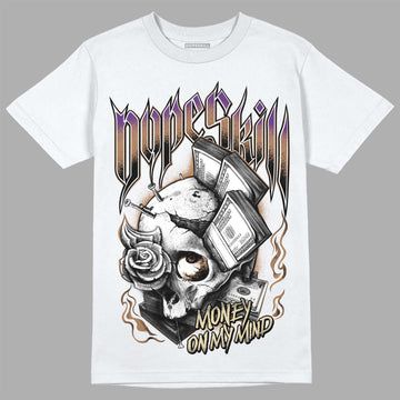 Jordan 6 WMNS Gore-Tex Brown Kelp DopeSkill T-Shirt Money On My Mind Graphic Streetwear - White