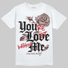 Jordan 11 “China” DopeSkill T-Shirt You’re Lost Without Me Graphic Streetwear - White