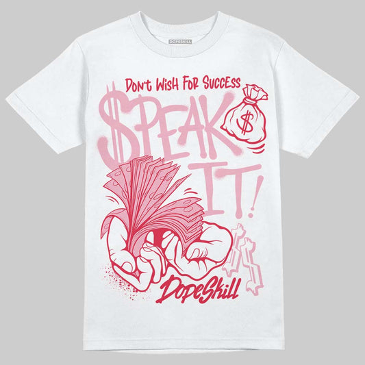 Dunk Low Valentine's Day (2026) DopeSkill T-Shirt Speak It Graphic Streetwear - White