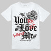 Jordan 4 “Black Cat” (2025) DopeSkill T-Shirt You’re Lost Without Me Graphic Streetwear - White