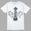 Jordan 4 Retro Frozen Moments DopeSkill T-Shirt Queen Chess Graphic Streetwear - White 