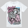 Jordan 1 Low SE Paw Print Pink Foam DopeSkill T-Shirt Stackin Mines Graphic Streetwear - White 