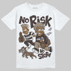 SoleFly x Air Jordan 12 Retro SP 'Cafecito/Baroque Brown' DopeSkill T-Shirt No Risk No Story Graphic Streetwear - White