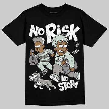 Jordan 1 Retro Low OG Year of the Snake (2025) DopeSkill T-Shirt No Risk No Story Graphic Streetwear - Black