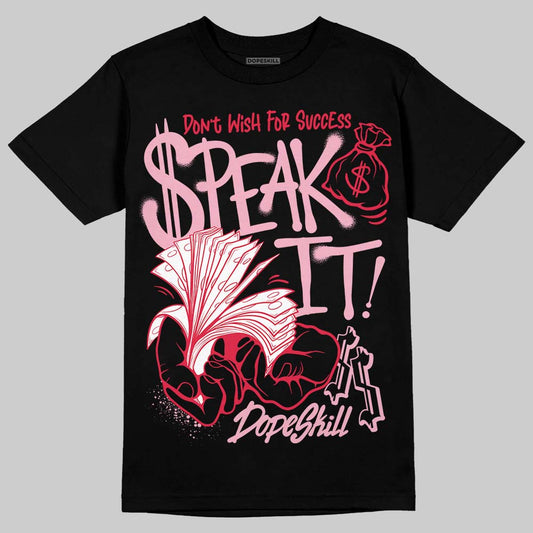 Dunk Low Valentine's Day (2026) DopeSkill T-Shirt Speak It Graphic Streetwear - black