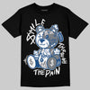 Jordan 9 Retro 'Flint Grey' 2026 DopeSkill T-Shirt Smile Through The Pain Graphic Streetwear - Black