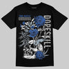 Awake NY x Jordan 5 Retro 'Black Racer Blue' DopeSkill T-Shirt Side Hustle Graphic Streetwear - Black