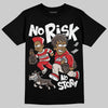 Adidas Samba OG Cloud White Better Scarlet Supplier Colour DopeSkill T-Shirt No Risk No Story Graphic Streetwear - Black