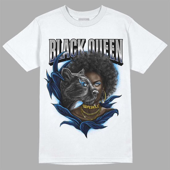 Jordan 3 "Midnight Navy" DopeSkill T-Shirt New Black Queen Graphic Streetwear - White