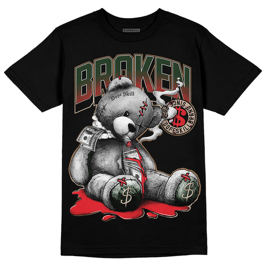 Dunk Low Freddy Krueger DopeSkill T-Shirt Sick Bear Graphic Streetwear - Black 