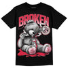 Dunk Low PRM Bacon DopeSkill T-Shirt Sick Bear Graphic Streetwear - Black