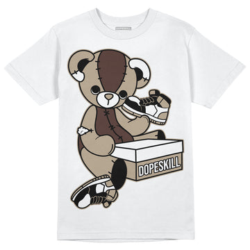 Jordan 1 High OG “Latte” DopeSkill T-Shirt Sneakerhead BEAR Graphic Streetwear - WHite