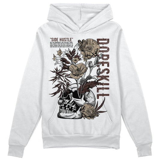 Jordan 1 High OG “Latte” DopeSkill Hoodie Sweatshirt Side Hustle Graphic Streetwear - White 