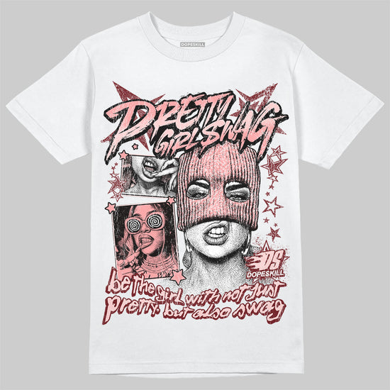 Jordan 3 Retro Valentine's Day Treat Yourself (2025) DopeSkill T-Shirt Pretty Girl Swag Graphic Streetwear - White