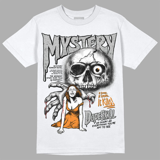 Dunk Low Cool Grey DopeSkill T-Shirt Mystery Ghostly Grasp Graphic Streetwear - White 