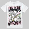 Jordan 4 Retro Valentine's Day (2026) (GS) DopeSkill T-Shirt Sorry I've Been Trappin Graphic Streetwear - White