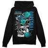 Jordan 4 Retro Military Blue DopeSkill Hoodie Sweatshirt Side Hustle Graphic Streetwear - Black