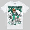 Jordan 3 Retro SP Nina Chanel Abney Bicoastal DopeSkill T-Shirt Threat Graphic Streetwear - White 