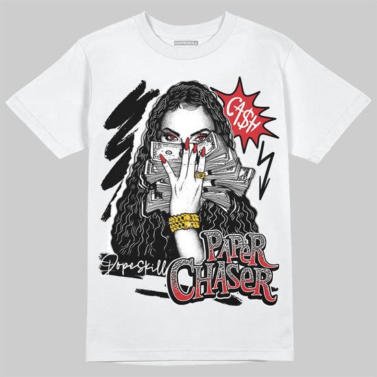 Jordan 3 OG “Black Cement” DopeSkill T-Shirt NPC Graphic Streetwear - White