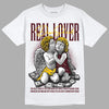 Dunk Yellow Bordeaux DopeSkill T-Shirt Real Lover Graphic Streetwear - White