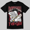 Jordan 4 “Sierra Red" DopeSkill T-Shirt Sorry I've Been Trappin Graphic Streetwear - Black
