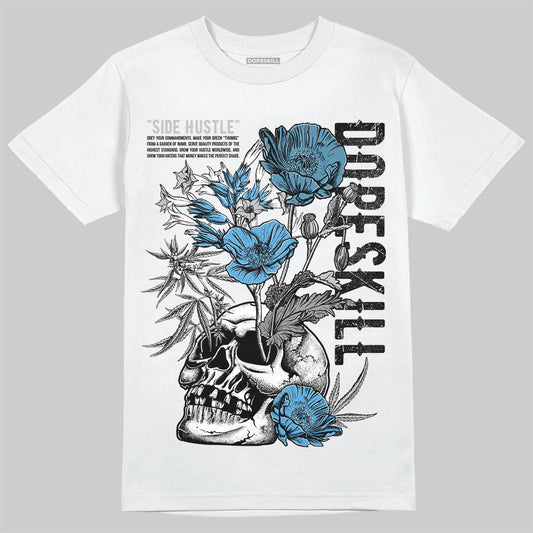 Jordan 10 OG “Steel” DopeSkill T-Shirt Side Hustle Graphic Streetwear - White