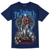 Jordan 3 "Midnight Navy" DopeSkill Navy T-shirt New I'm Loving It Graphic Streetwear