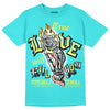 New Balance 9060 “Cyan Burst” DopeSkill Virtual Blue T-Shirt True Love Will Kill You Graphic Streetwear