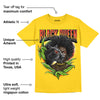 Yellow Ochre 6s DopeSkill Yellow T-shirt New Black Queen Graphic