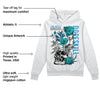 Military Blue 4s DopeSkill Hoodie Sweatshirt Side Hustle Graphic