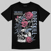 Jordan 3 GS “Cobalt Bliss” DopeSkill T-Shirt Side Hustle Graphic Streetwear - Black