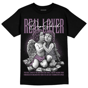 Jordan 2 “Mauve/Off-Noir” DopeSkill T-Shirt Real Lover Graphic Streetwear - Black