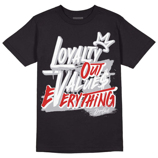 Jordan 13 “Wolf Grey” DopeSkill T-Shirt LOVE Graphic Streetwear - Black