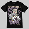 A Ma Maniere x Air Jordan 4 "Phantom" DopeSkill T-Shirt Stay It Busy Graphic Streetwear - black