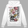 Jordan 3 GS “Red Stardust” DopeSkill Hoodie Sweatshirt Side Hustle Graphic Streetwear - White 