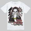 Adidas Samba OG White Black Clear Granite DopeSkill T-Shirt NPC Graphic Streetwear - White