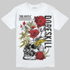 Quai 54 x Air Jordan 1 Retro Low OG Tour Yellow Black DopeSkill T-Shirt Side Hustle Graphic Streetwear - White