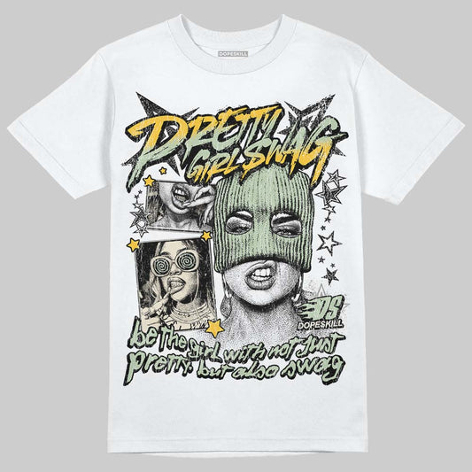 Jordan 4 WMNS “Seafoam” (2025) DopeSkill T-Shirt Pretty Girl Swag Graphic Streetwear - White