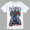 Jordan 3 "Midnight Navy" DopeSkill T-Shirt New I'm Loving It Graphic Streetwear - White