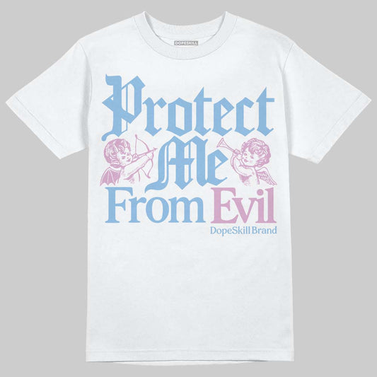 Jordan 5 “Year of the Snake” DopeSkill T-Shirt Protect Me From Evil Graphic Streetwear - White